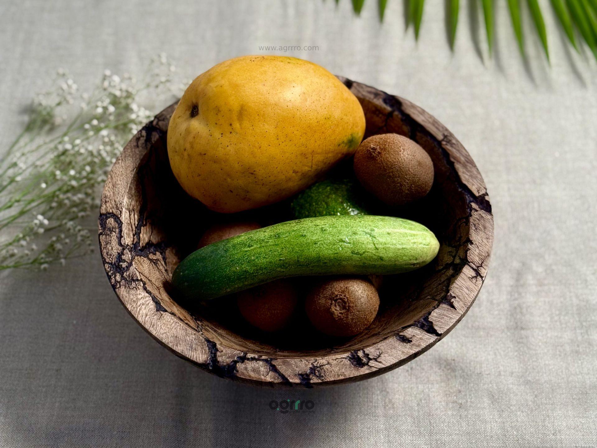 This is the beautiful and best handcrafted wooden fruit bowl, best handcrafted fruit bowl for decor lovers. Buy world's best handcrafted wooden fruit bowl or decor bowl on www.agrrro.com. This is the best way to decorate your home with your loved ones.