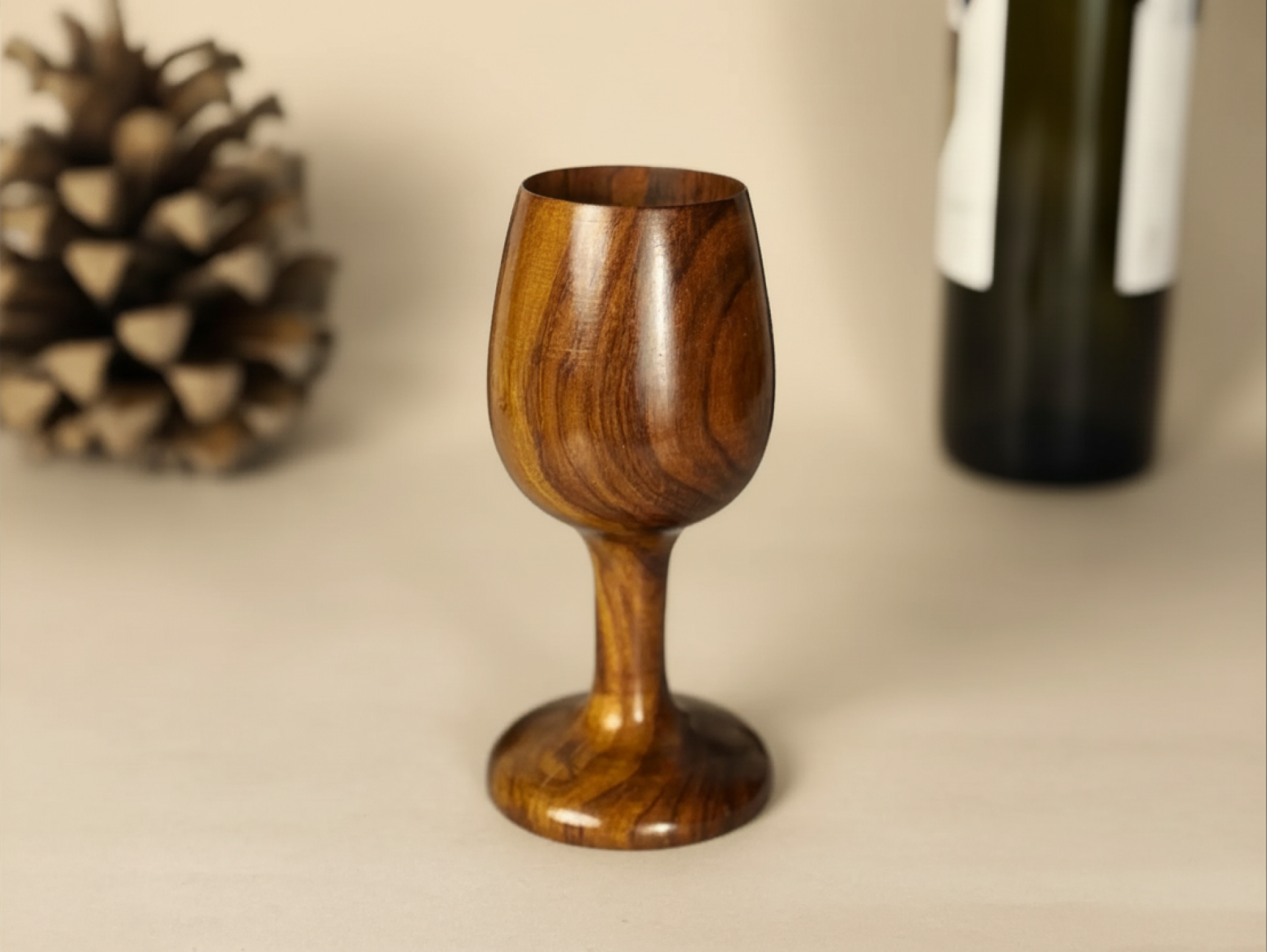 this is the beautiful and best handcrafted wooden wine glass, best handcrafted wine giblet for wine lovers. Buy world's best handcrafted wine glass or wine goblet on www.agrrro.com. This is the best way to enjoy wine your loved ones.